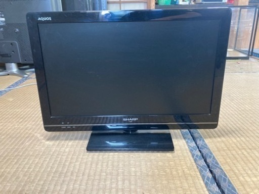※２２インチ　シャープ製液晶テレビ