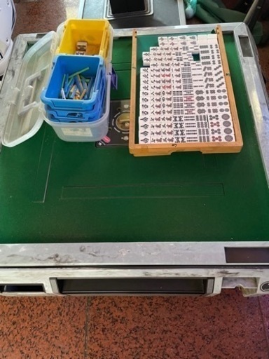 ジャンク品　全自動麻雀卓　難あり