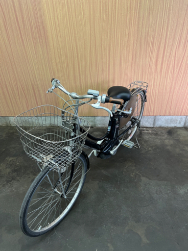 格安‼️電動自転車 BRIDGESTONE  ACL 26インチ 黒 バッテリー&充電器セット 自宅引き取り割引き有り❗️