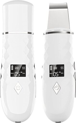 ウォーターピーリング 超音波 ピーリング 美顔器 LED表示 USB充電式  新品未使用
