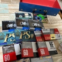TDK、maxell、SONY カセットテープ　新品　レトロ　メタルテープ