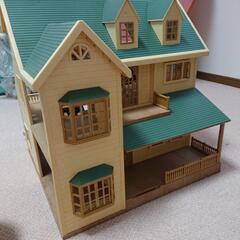 シルバニアファミリー 家と車の画像