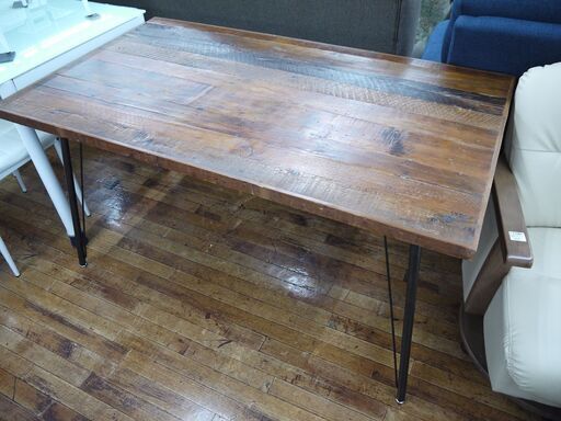 knot antiquesの古材ダイニングテーブルのご紹介！【トレファク入間店家具紹介】