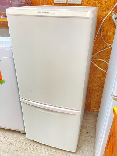 2018年製 Panasonic/パナソニック 2ドア冷蔵庫 138L NR-B14BW-W ホワイト★買取帝国 志木店