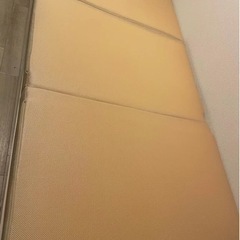 【譲り相手決定】ベッド&マットレス　シングルの画像