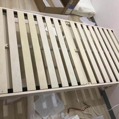 【譲り相手決定】ベッド&マットレス　シングルの画像