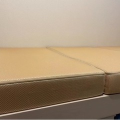 【譲り相手決定】ベッド&マットレス　シングルの画像