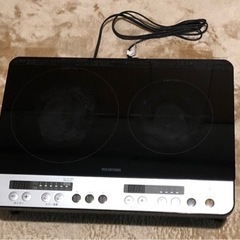 2口　IHクッキングヒーターの画像