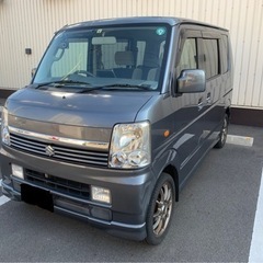 エブリイワゴン　車検R6.6月　PZターボスペシャル　社外アルミ...