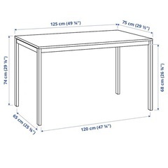 IKEAダイニングテーブルの画像