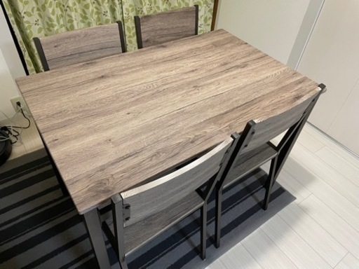 【決定】ダイニングテーブル・イス4脚セット✨