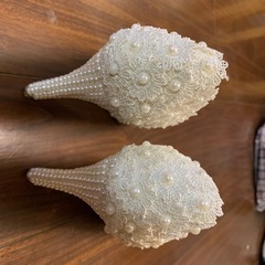 お値下げ　美品ウエディング  超！豪華パールシューズの画像