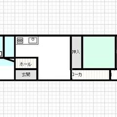 【ペット可　敷地約200坪　ＤＩＹ可　資材置場】北栄町国坂　１戸...