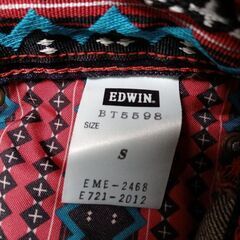 【お取り引き中】【値下げ】EDWIN　レディースハーフパンツ　サイズS（大きめ）の画像