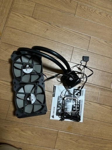 コルセア冷水一体型CPUクーラー　H100i
