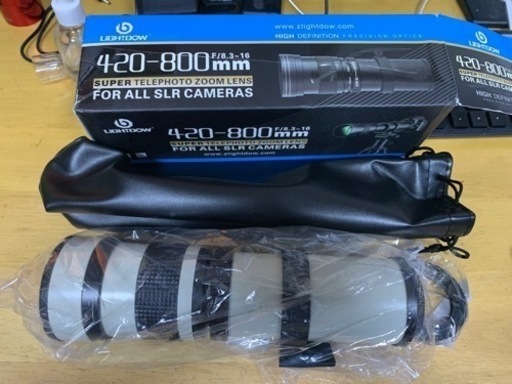 LIGHTDOW望遠レンズ 420-800MM