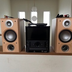 BluetoothスピーカーDVD観覧可能コンポ