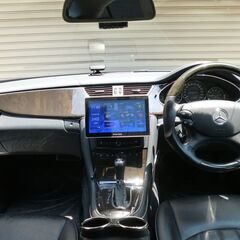 検査4年8月CLS350 改造多数 AMG PKG仕様/バルブボディ交換/10インチモニター/車高調/ロリンザーRS8/黒革/中間ストレート/地デジ/Bluetoothの画像
