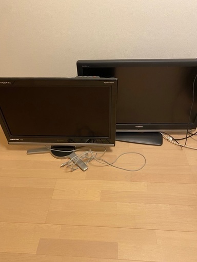 テレビ 2台セット AQUOS REGZA
