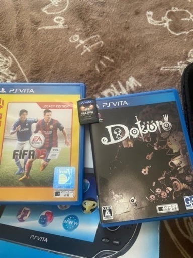PSVita【pch-1100】＋Dokuro＋FIFA15＋killzone
