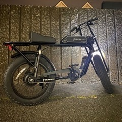 super 73 モーター　ハンドル　カスタム　スロットル付き　...