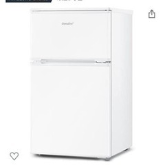 【冷蔵庫】90L 冷凍庫あり　一人暮らし向け