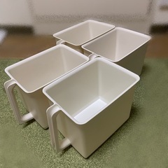 KEYUCA ハンドル付きストッカー　セットの画像