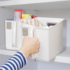 KEYUCA ハンドル付きストッカー　セットの画像