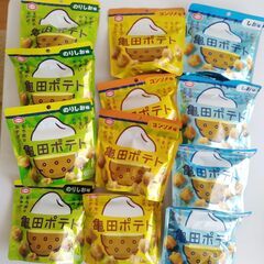 お菓子　亀田ポテト　１２個