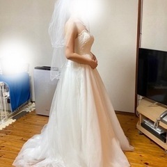 ⭐️決まりました⭐️ウェディングドレス　セット（引き取り限定）持...