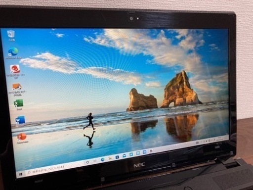 NEC LAVIE ノートパソコン PC-NS350HAB クリスタルブラック