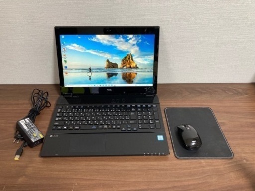 NEC LAVIE ノートパソコン PC-NS350HAB クリスタルブラック