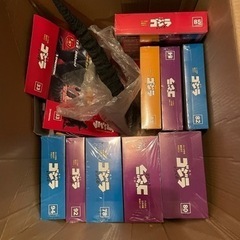 ゴジラをつくる　途中まで完成品の画像