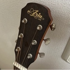 ARIA 初心者ギター スタンドとバッグ付きの画像
