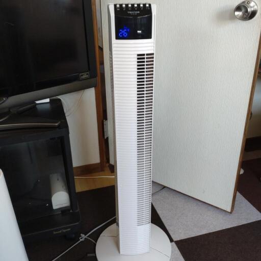 タワー扇風機去年購入品！リモコン付き美品☆２０２１年製造
