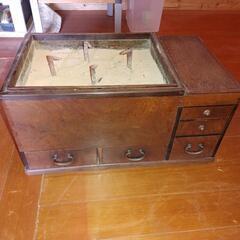 ❮終了》木製火鉢の画像