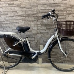 地域限定送料無料　パス　ナチュラ　新基準　8,9AH　赤　神戸市　電動自転車 SOLD OUT】電動自転車 ヤマハ PAS ナチュラ 26インチ 赤 大容量