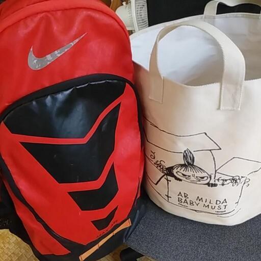 ⭐NIKEリュック MAX AIR⭐リトルミイランドリーバック？⭐