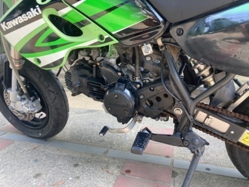 KAWASAKI KSR110 距離366キロ！ほぼ新品！ 格安提供　売り切り　現状未整備　大阪市(ダート/モタード/オフロード)