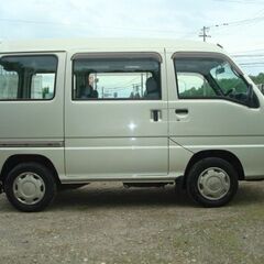 ご成約有難う御座いました。サンバーディアス　４ナンバー　４ＷＤ　ＡＴ　走行距離 １１６７２５ｋｍ　キーレス　パワーウィンドウ　　 エンジン・ミッション調子良し　程度良好おすすめ車輌の画像