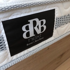 大正堂オリジナル　セミダブル　ベット&マットレスの画像