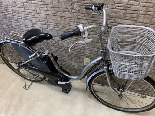 東京23区配達無料　12.8Ah 新基準　ブリヂストン　アシスタ　電動自転車 中古 ⑧