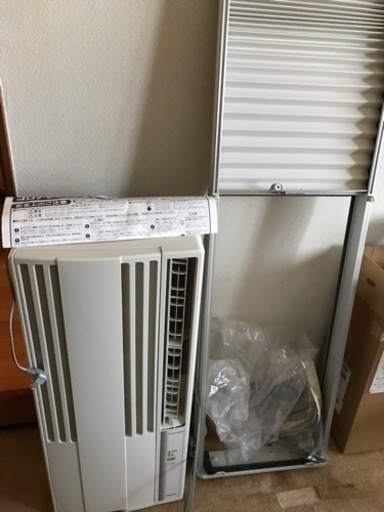 【取引者決定】2019年製　コロナ窓用エアコン 冷房専用 CW－1619