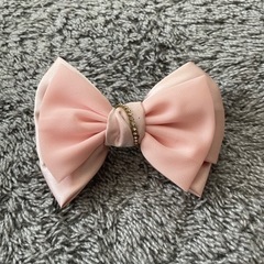 【発表会用、結婚式用】リボン　かわいい　髪飾り
