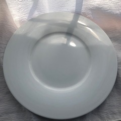 【無料】真っ白な大皿2枚の画像