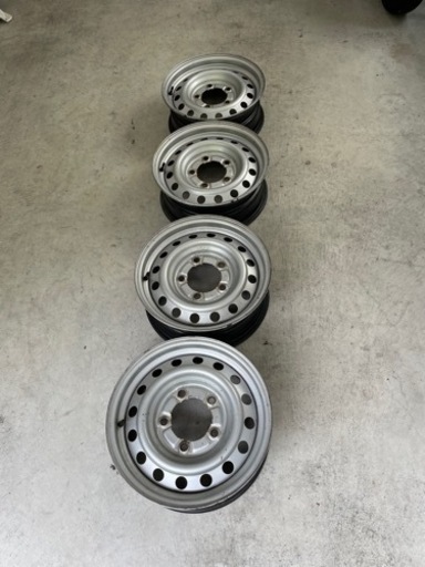 ランドクルーザー70 LX 純正スチールホイール