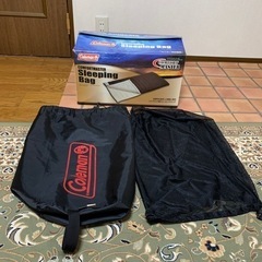 コールマン　値下げ　Coleman     コンホートマスター　スリーピングバッグ　訳あり2個で1.5万円ですの画像