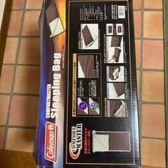コールマン　値下げ　Coleman     コンホートマスター　スリーピングバッグ　訳あり2個で1.5万円ですの画像