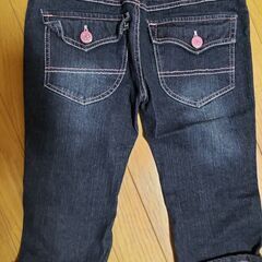 女の子ジーンズ160センチの画像