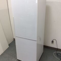 （5/29受渡済）YJT4481【SHARP/シャープ 2ドア冷蔵庫】高年式 2017年製 SJ-PD27C-W 家電 キッチン 冷蔵冷凍庫 右開き 271L